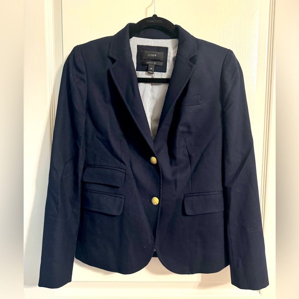 J Crew navy blue blazer
